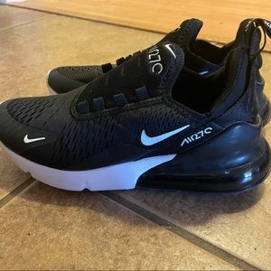 Nike AirMax 270. Black. Running shoes. Never worn.